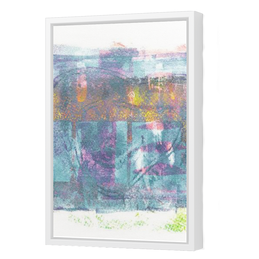Thumbnail for Canvas - White Floating Frame