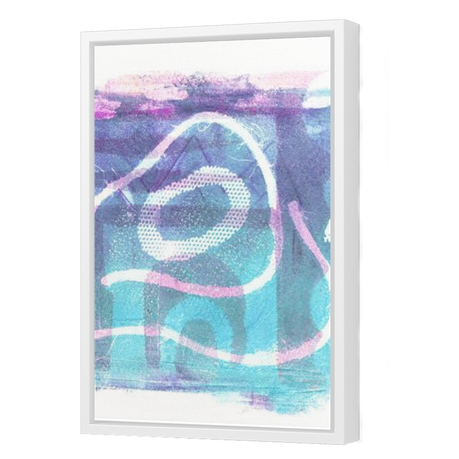 Thumbnail for Canvas - White Floating Frame