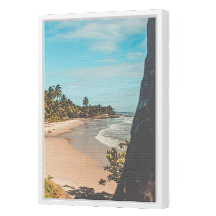Thumbnail for Canvas - White Floating Frame