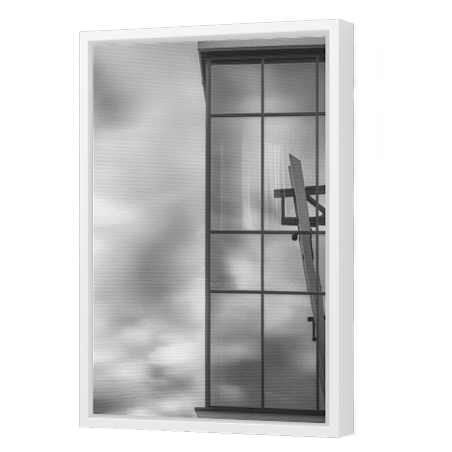 Thumbnail for Canvas - White Floating Frame