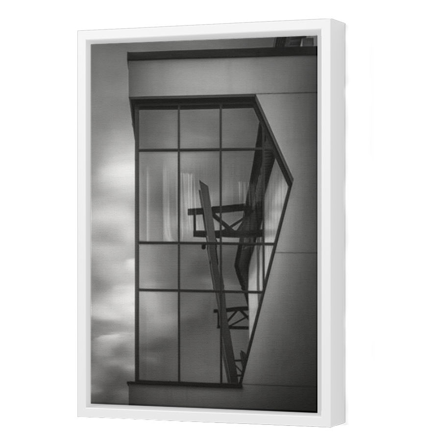 Thumbnail for Canvas - White Floating Frame