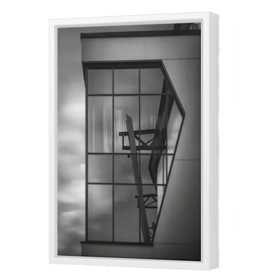 Thumbnail for Canvas - White Floating Frame