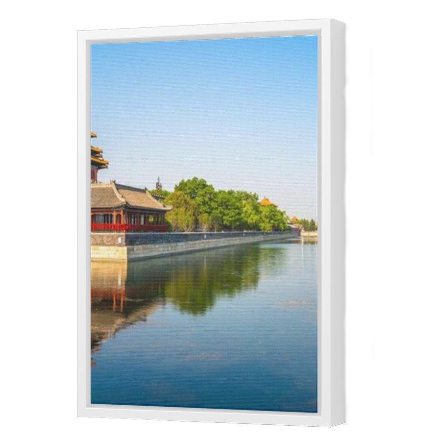 Thumbnail for Canvas - White Floating Frame