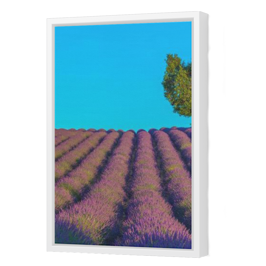 Thumbnail for Canvas - White Floating Frame