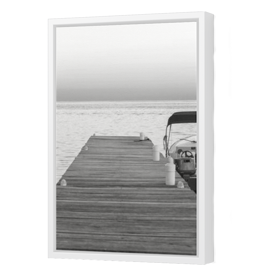 Thumbnail for Canvas - White Floating Frame