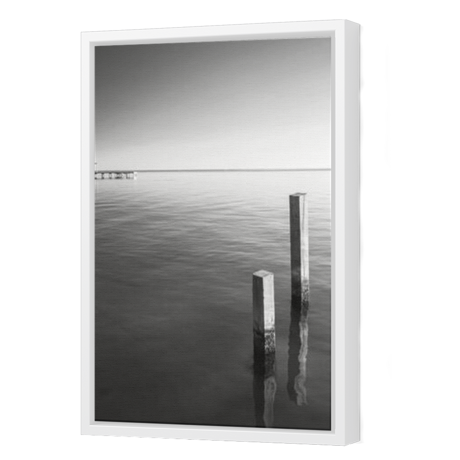Thumbnail for Canvas - White Floating Frame