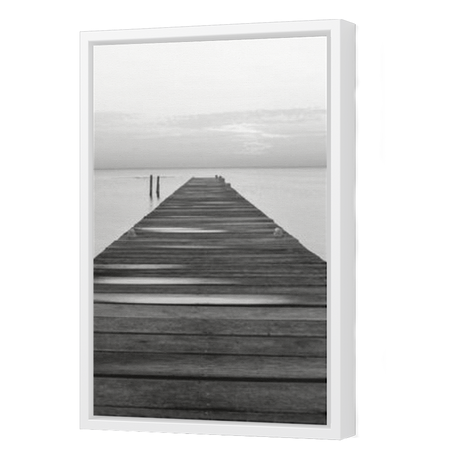 Thumbnail for Canvas - White Floating Frame