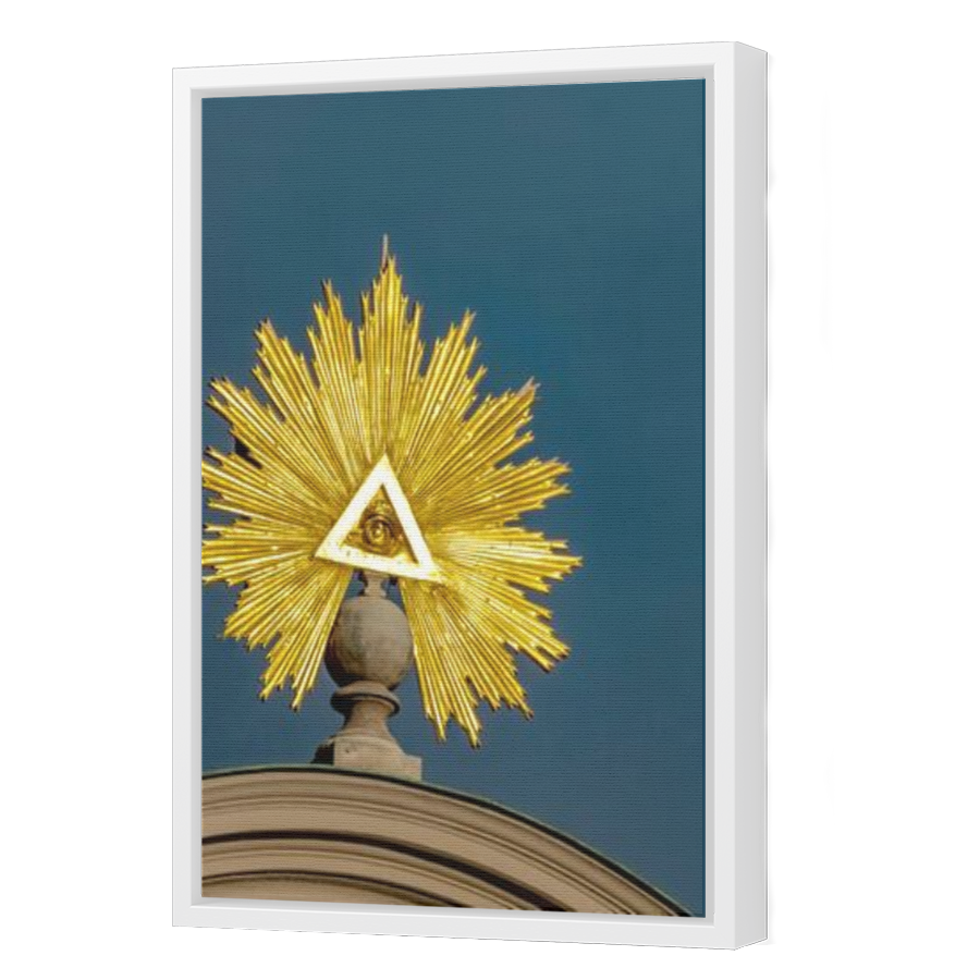 Thumbnail for Canvas - White Floating Frame