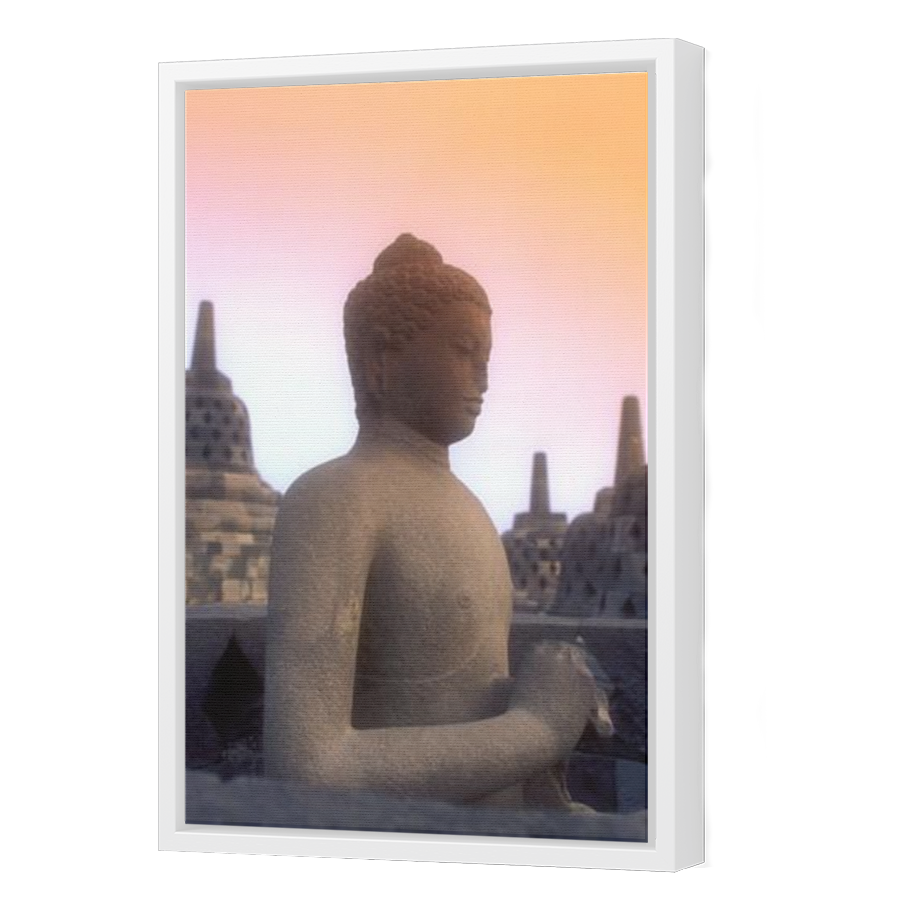 Thumbnail for Canvas - White Floating Frame