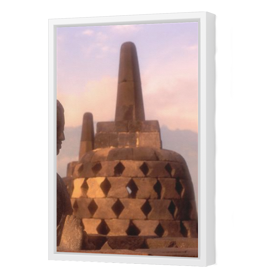 Thumbnail for Canvas - White Floating Frame