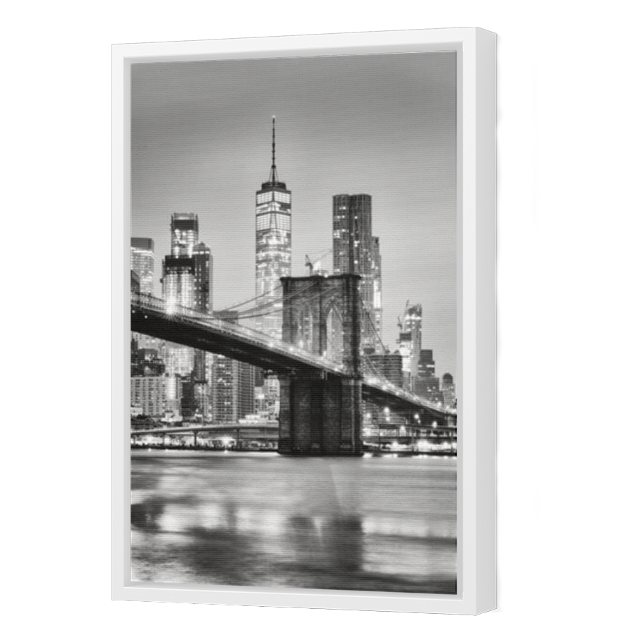 Thumbnail for Canvas - White Floating Frame
