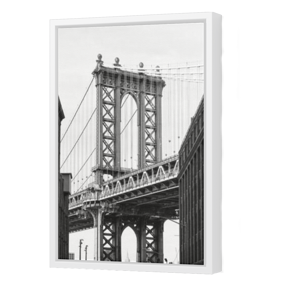 Thumbnail for Canvas - White Floating Frame