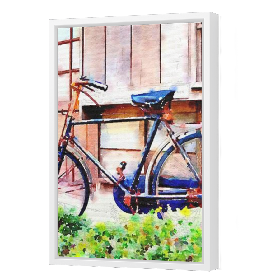 Thumbnail for Canvas - White Floating Frame