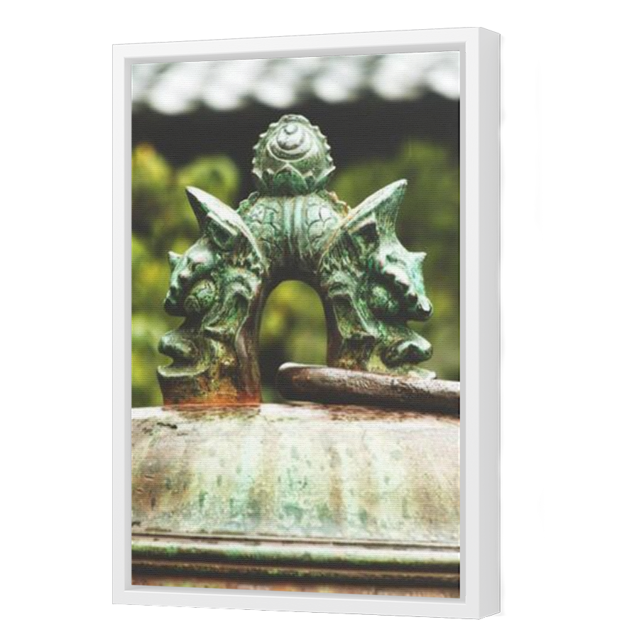 Thumbnail for Canvas - White Floating Frame