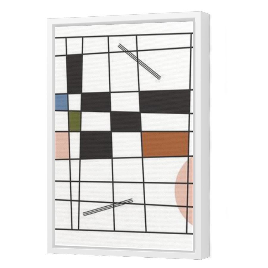 Thumbnail for Canvas - White Floating Frame