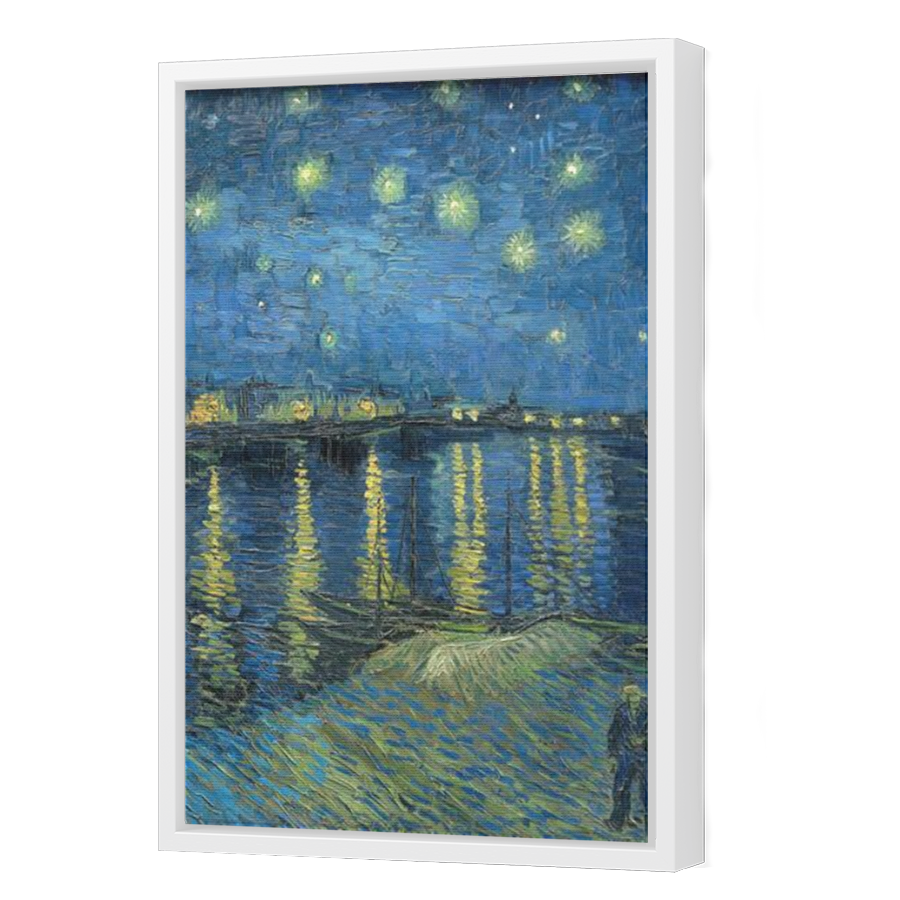 Thumbnail for Canvas - White Floating Frame