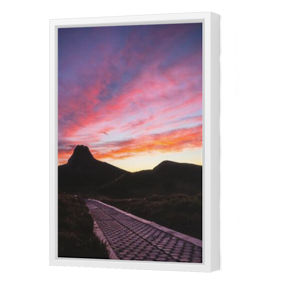 Thumbnail for Canvas - White Floating Frame
