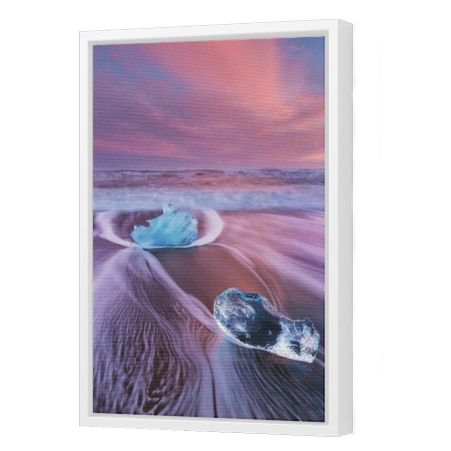 Thumbnail for Canvas - White Floating Frame