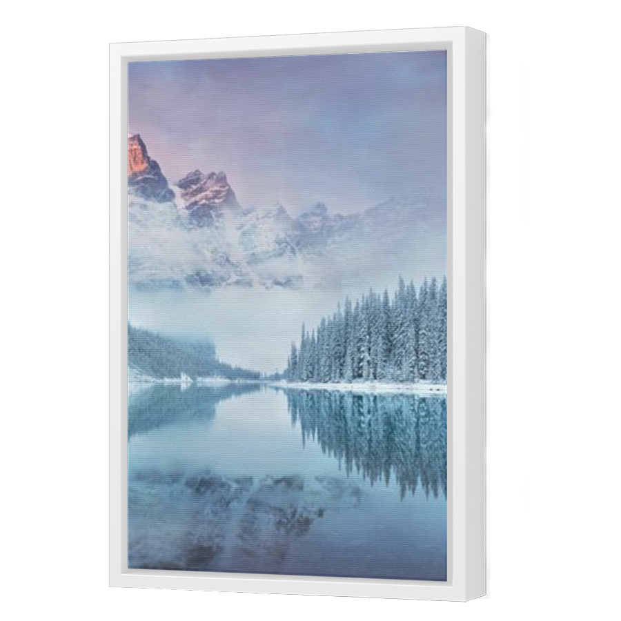 Thumbnail for Canvas - White Floating Frame