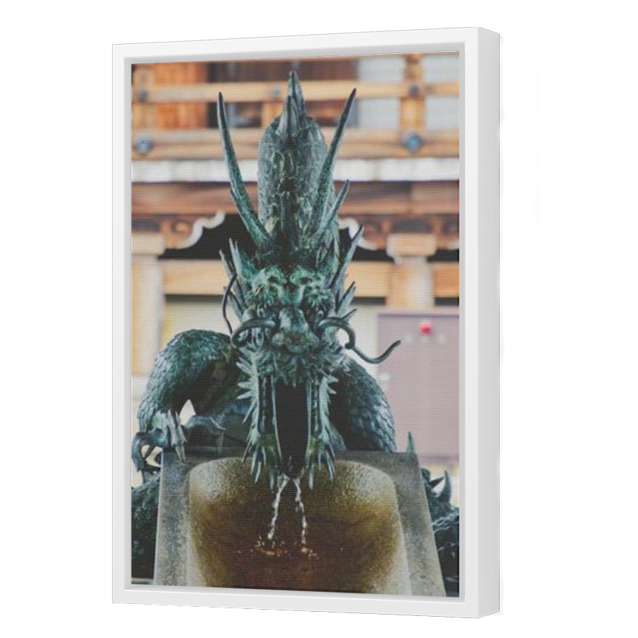 Thumbnail for Canvas - White Floating Frame