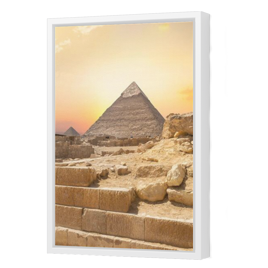 Thumbnail for Canvas - White Floating Frame