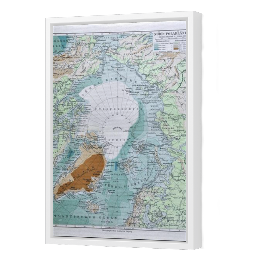 Thumbnail for Canvas - White Floating Frame