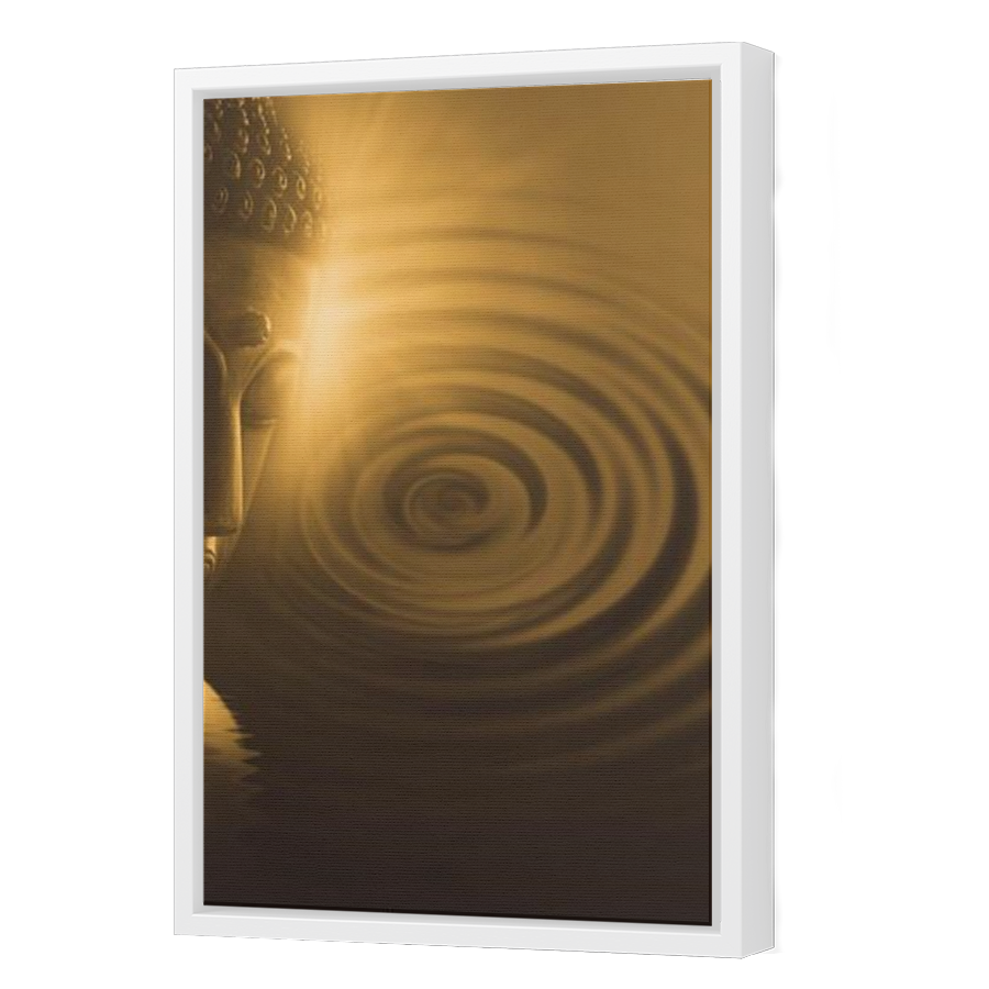 Thumbnail for Canvas - White Floating Frame