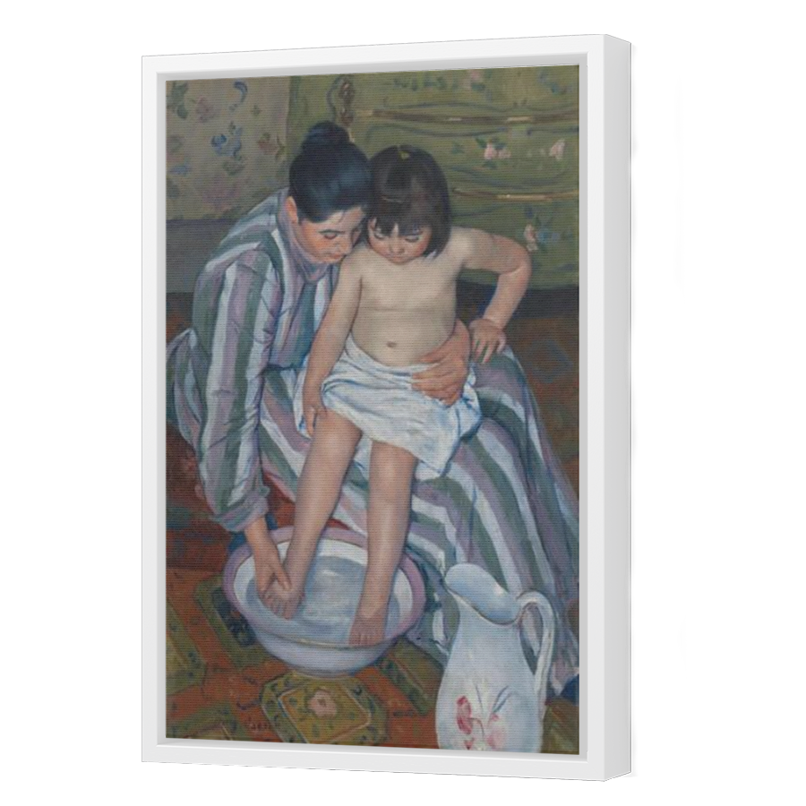Thumbnail for Canvas - White Floating Frame