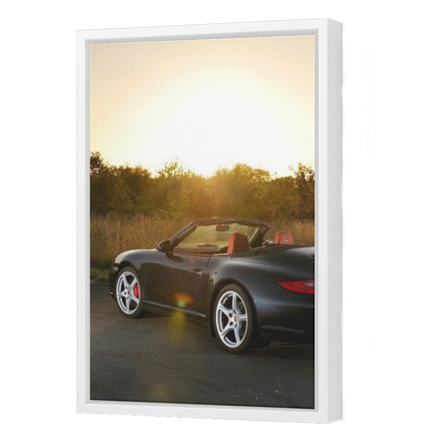 Thumbnail for Canvas - White Floating Frame