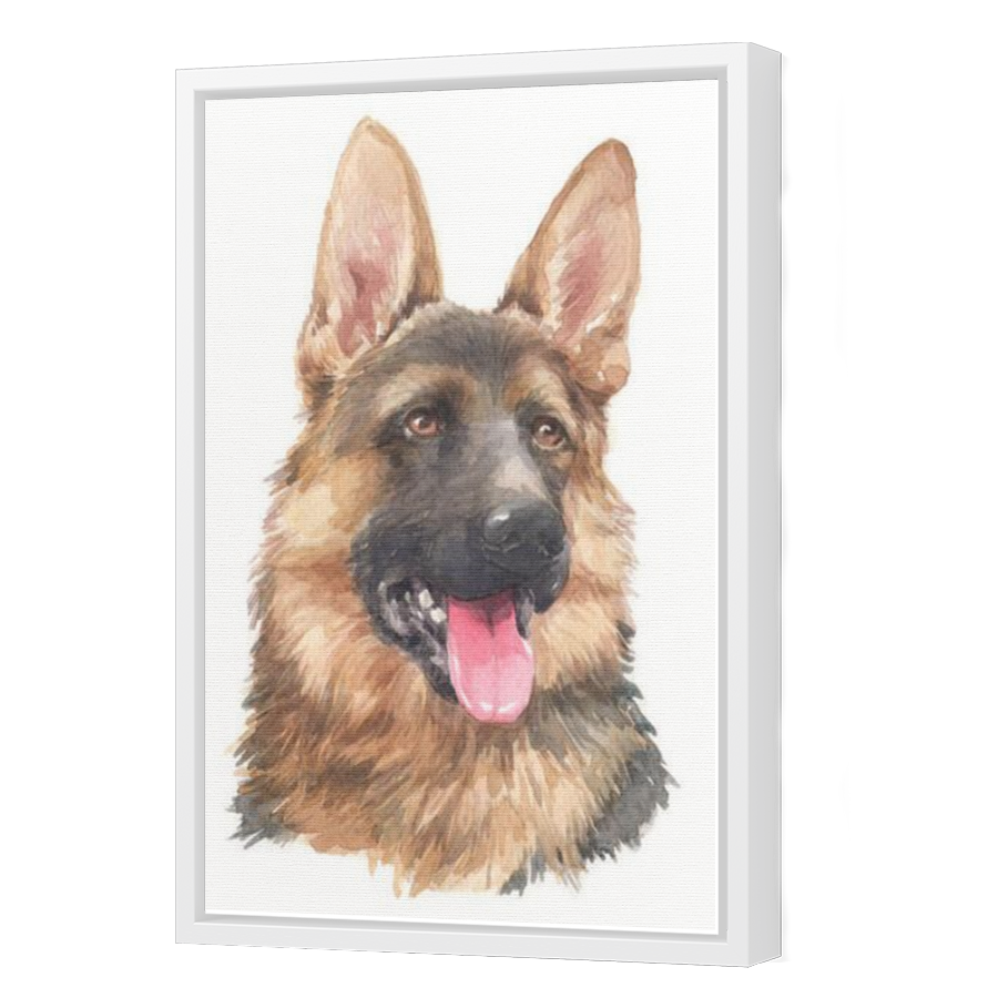 Thumbnail for Canvas - White Floating Frame