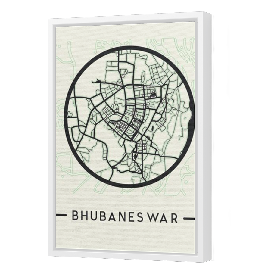 Thumbnail for Canvas - White Floating Frame