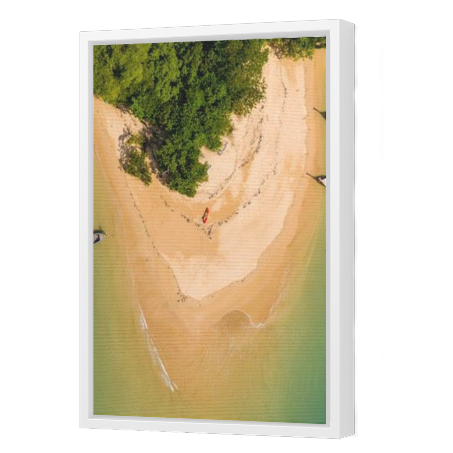 Thumbnail for Canvas - White Floating Frame