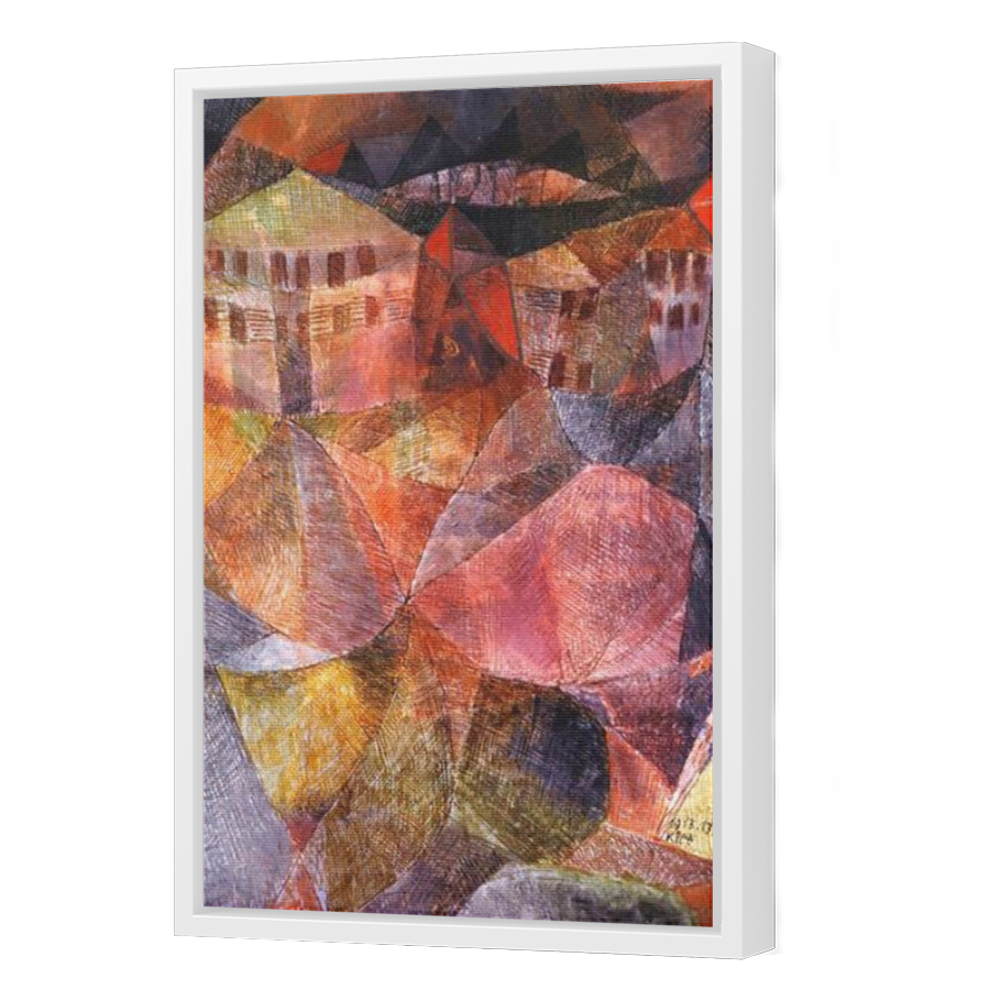 Thumbnail for Canvas - White Floating Frame