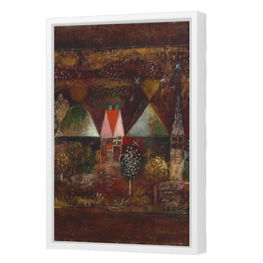 Thumbnail for Canvas - White Floating Frame