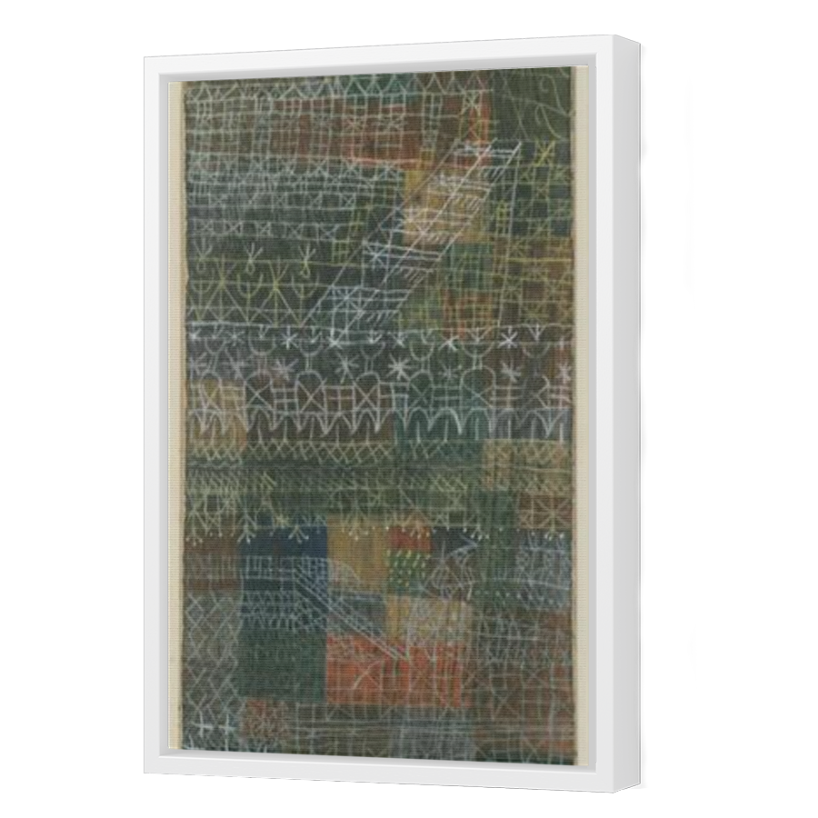 Thumbnail for Canvas - White Floating Frame