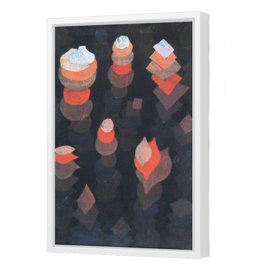 Thumbnail for Canvas - White Floating Frame