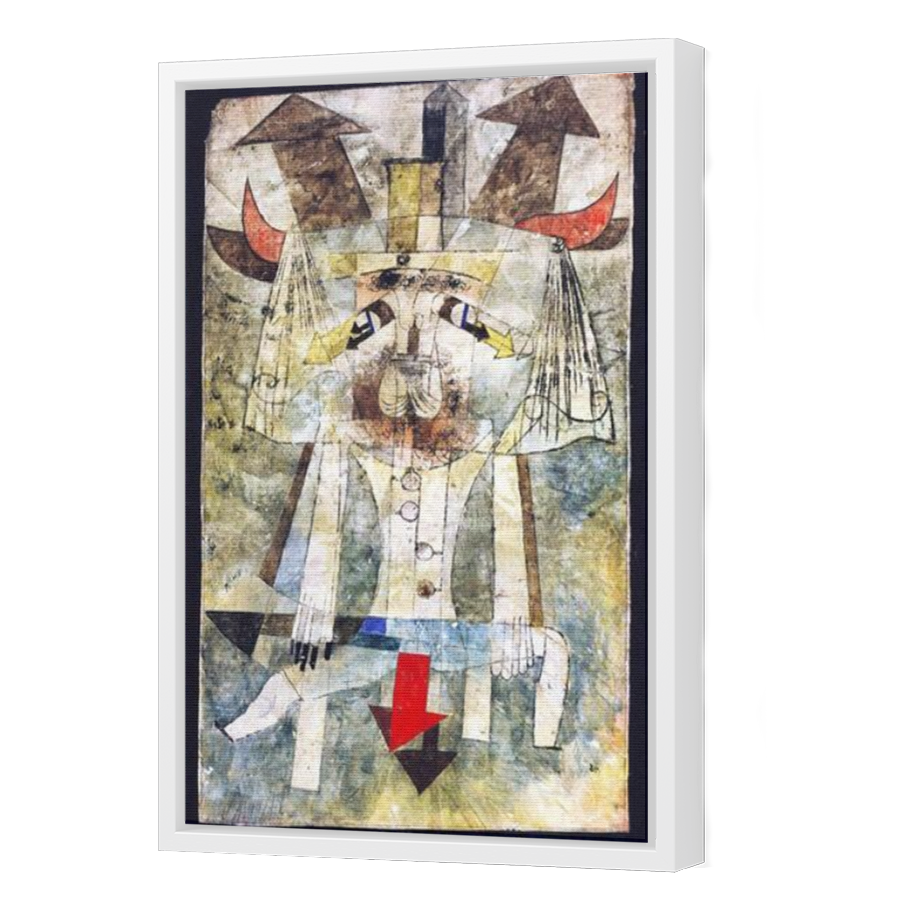 Thumbnail for Canvas - White Floating Frame