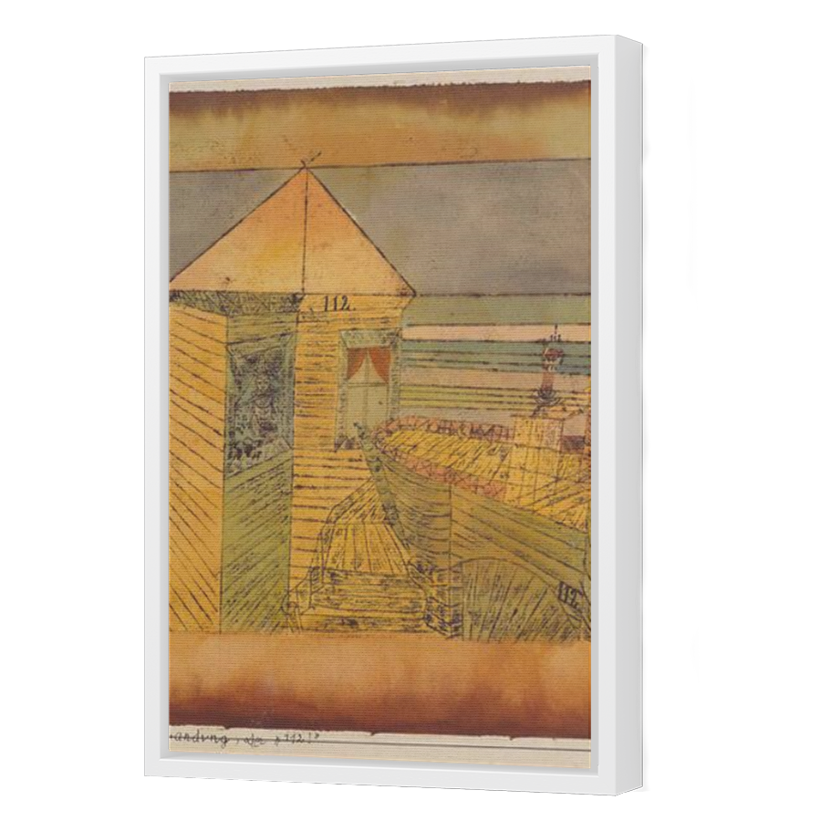 Thumbnail for Canvas - White Floating Frame