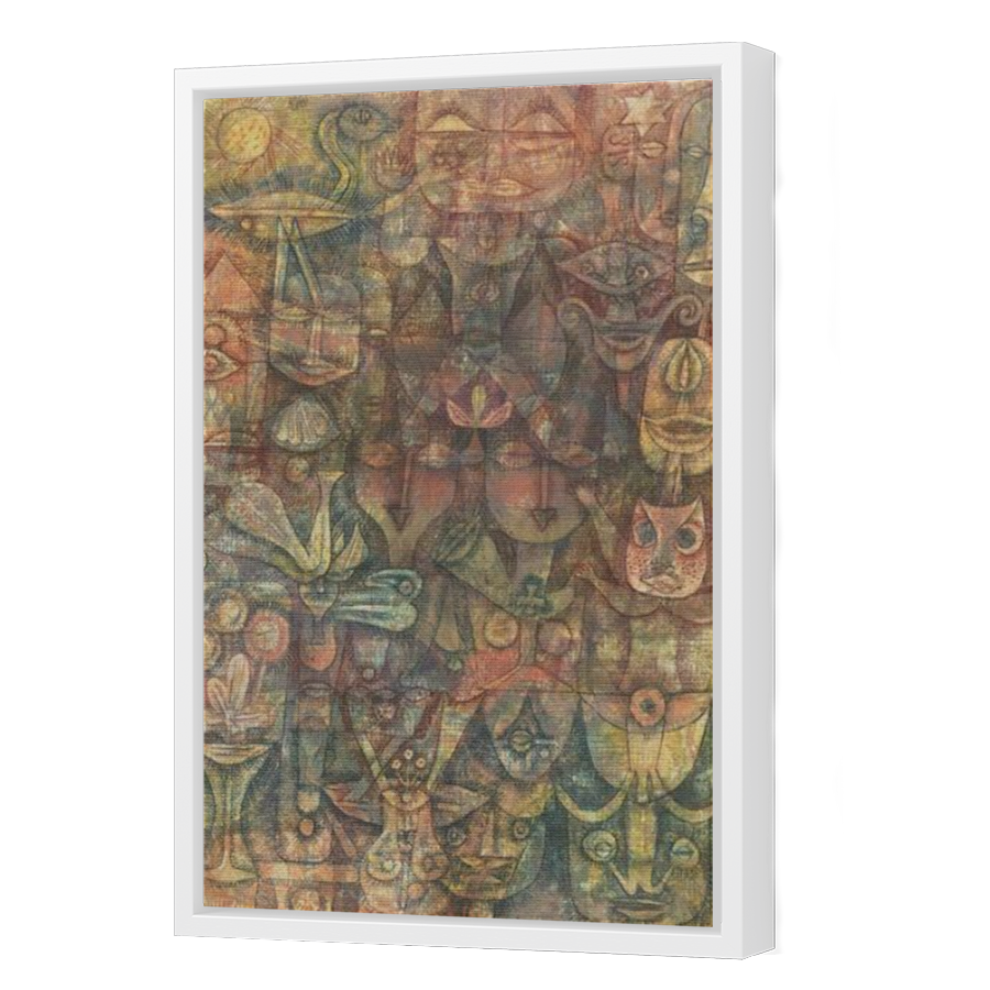 Thumbnail for Canvas - White Floating Frame