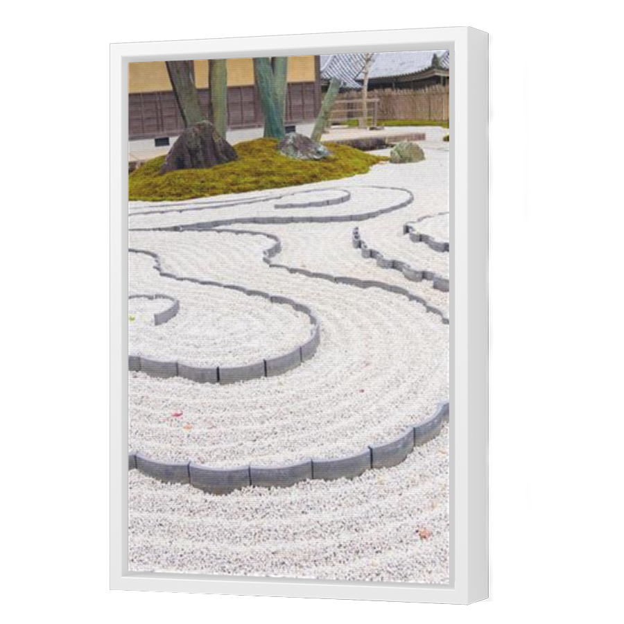 Thumbnail for Canvas - White Floating Frame
