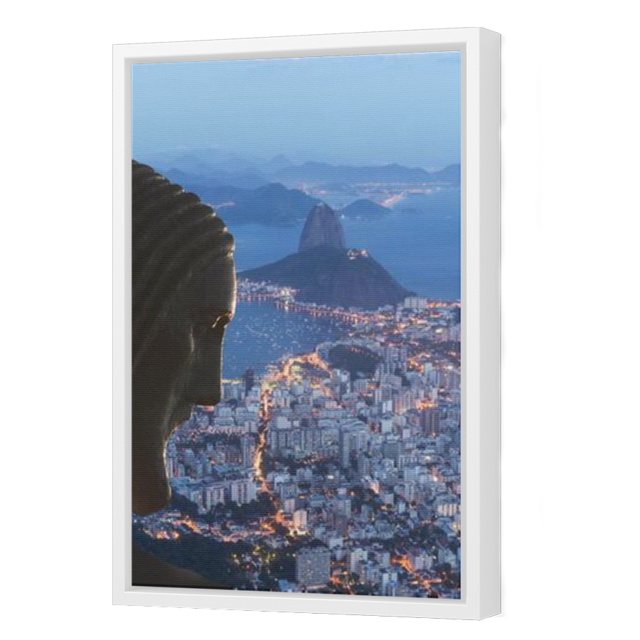 Thumbnail for Canvas - White Floating Frame