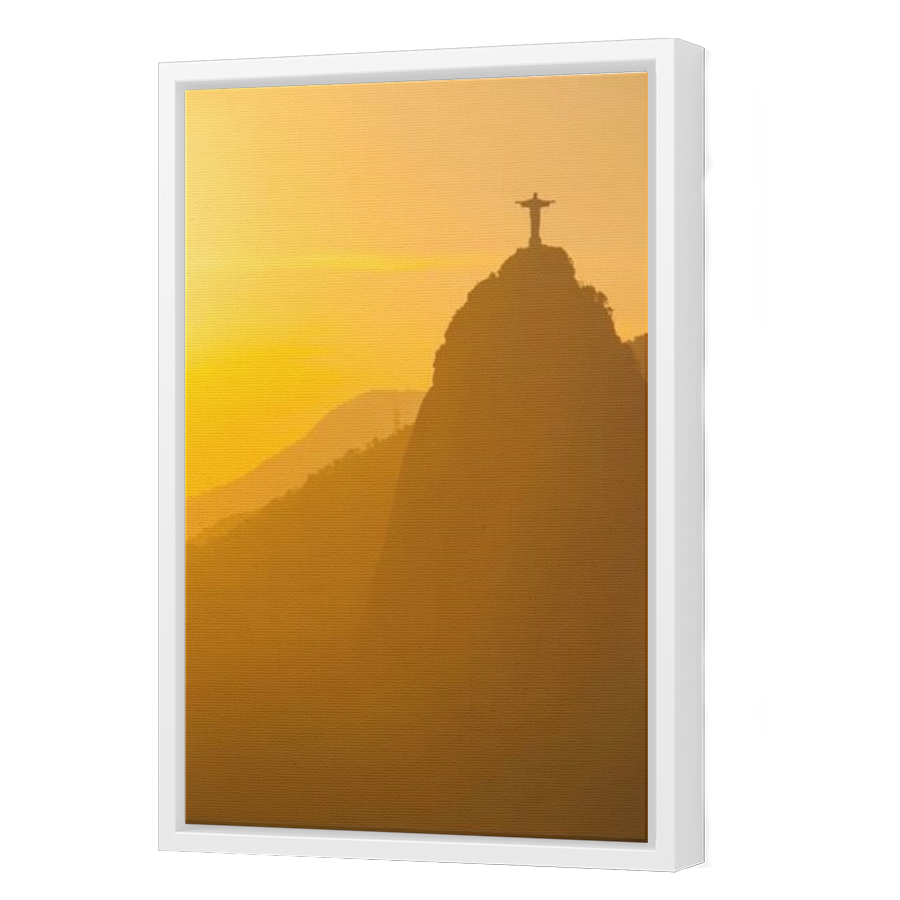 Thumbnail for Canvas - White Floating Frame
