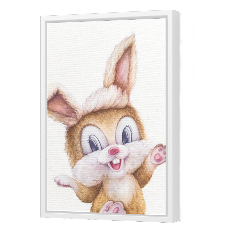 Thumbnail for Canvas - White Floating Frame