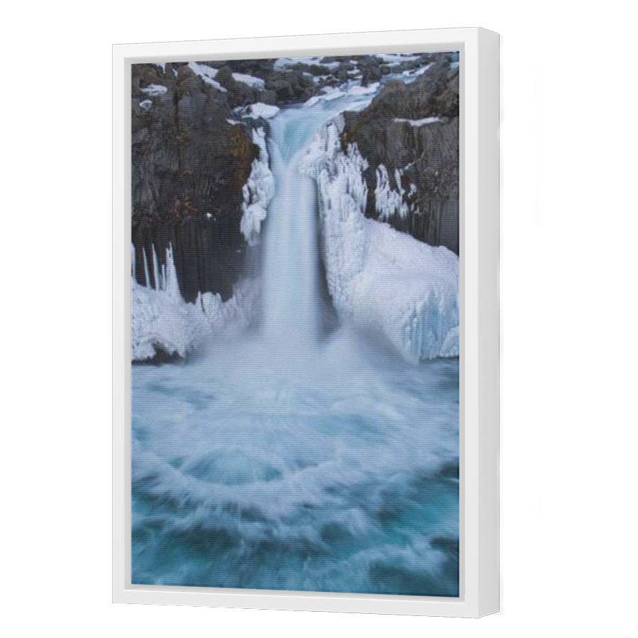 Thumbnail for Canvas - White Floating Frame