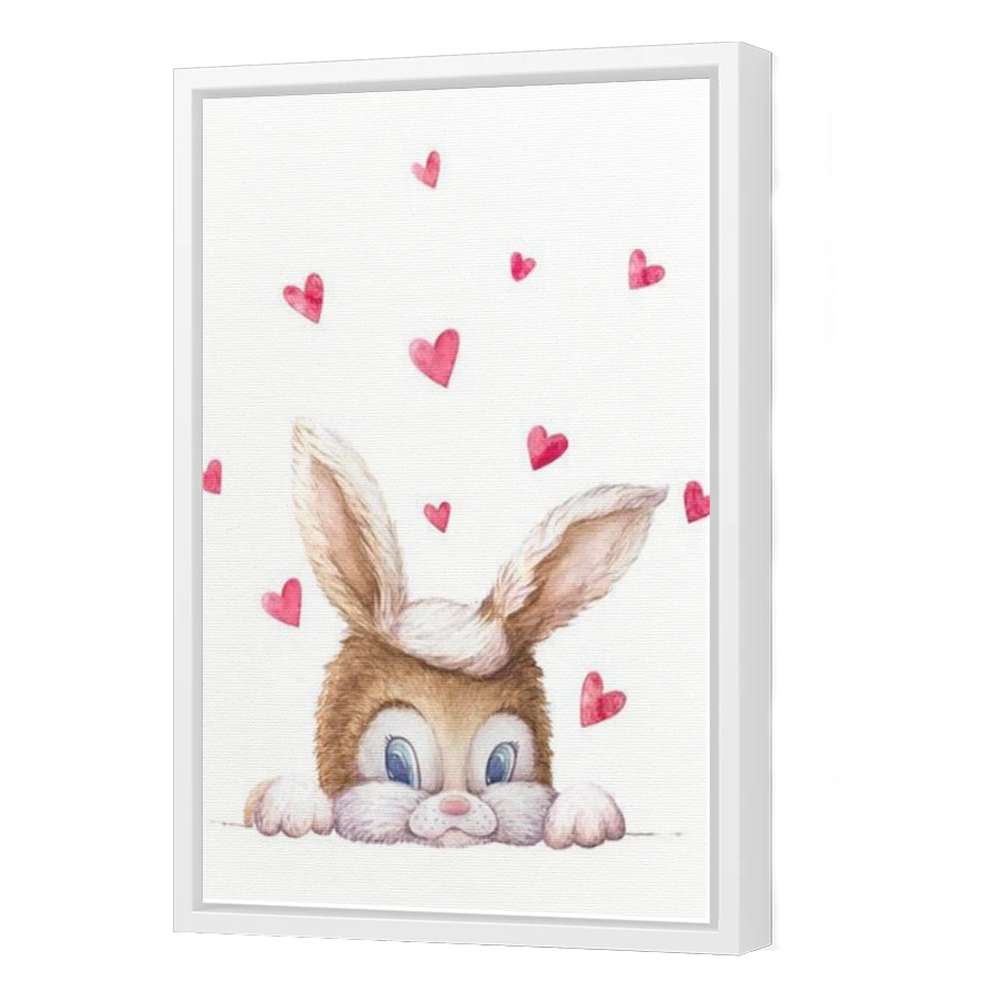 Thumbnail for Canvas - White Floating Frame