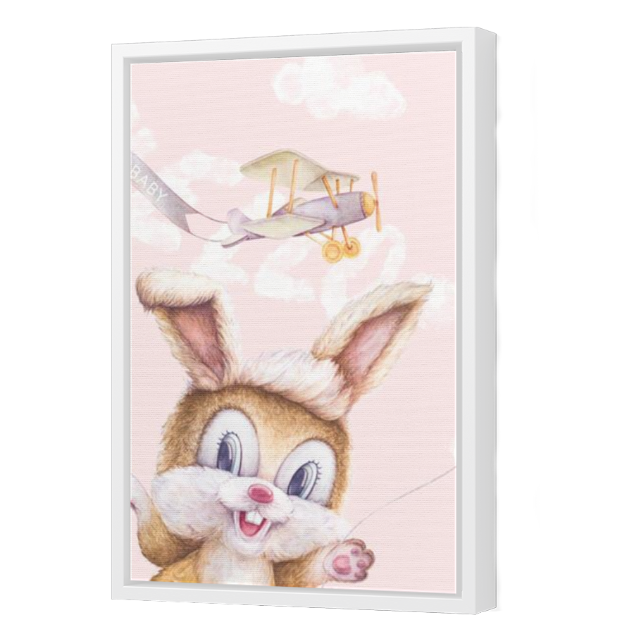 Thumbnail for Canvas - White Floating Frame