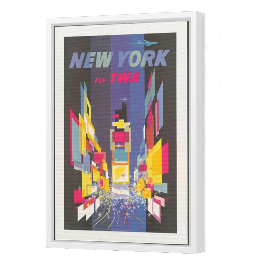 Thumbnail for Canvas - White Floating Frame