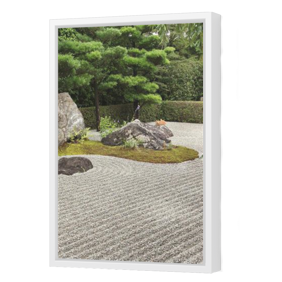 Thumbnail for Canvas - White Floating Frame