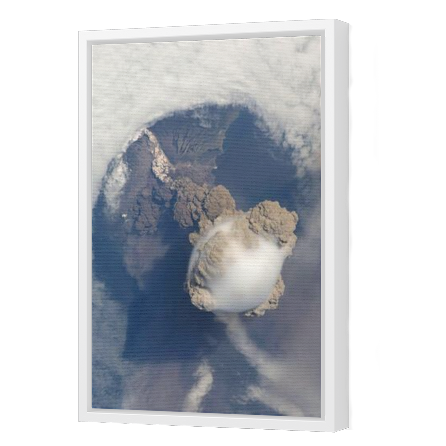 Thumbnail for Canvas - White Floating Frame