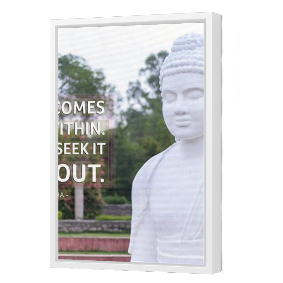 Thumbnail for Canvas - White Floating Frame